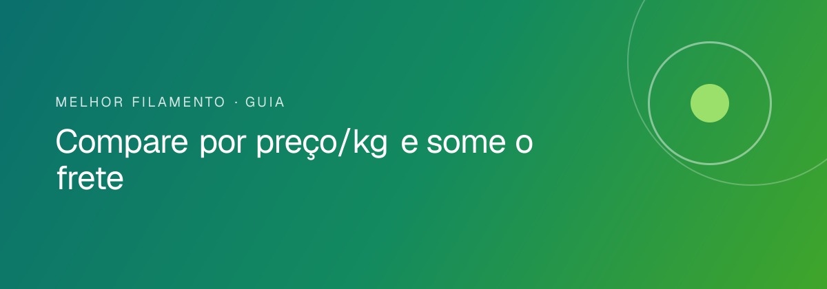 Compare por preço/kg e some o frete